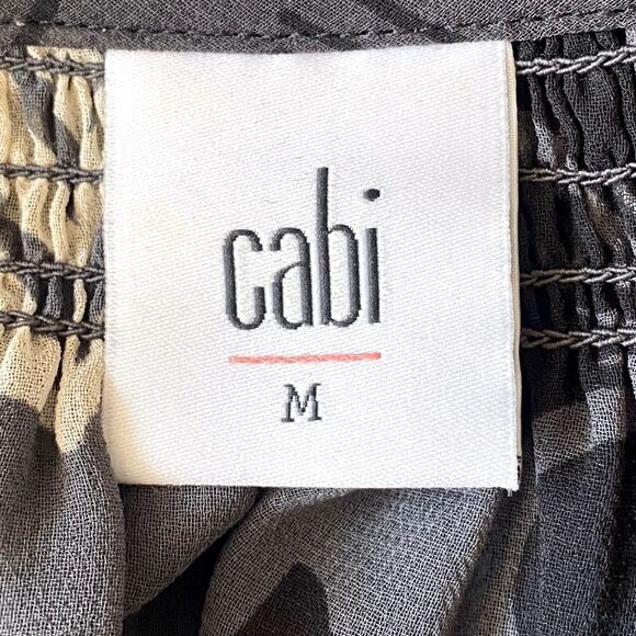 CABI #5597 Tropical Aloha Peasant Blouse. Size medium. EUC! - Picture 9 of 11